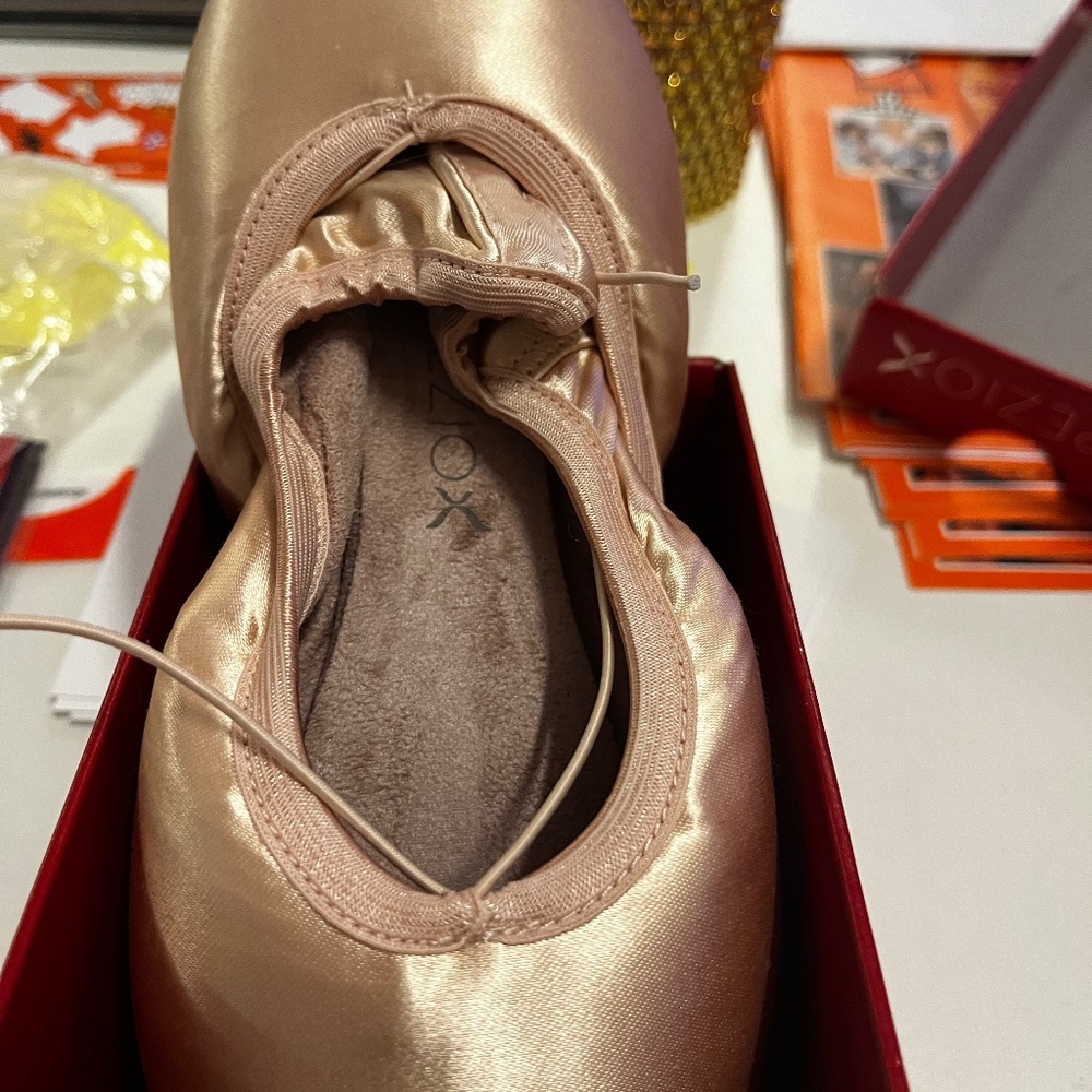 Capezio pointe shoes